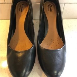 Clarks Black Pumps